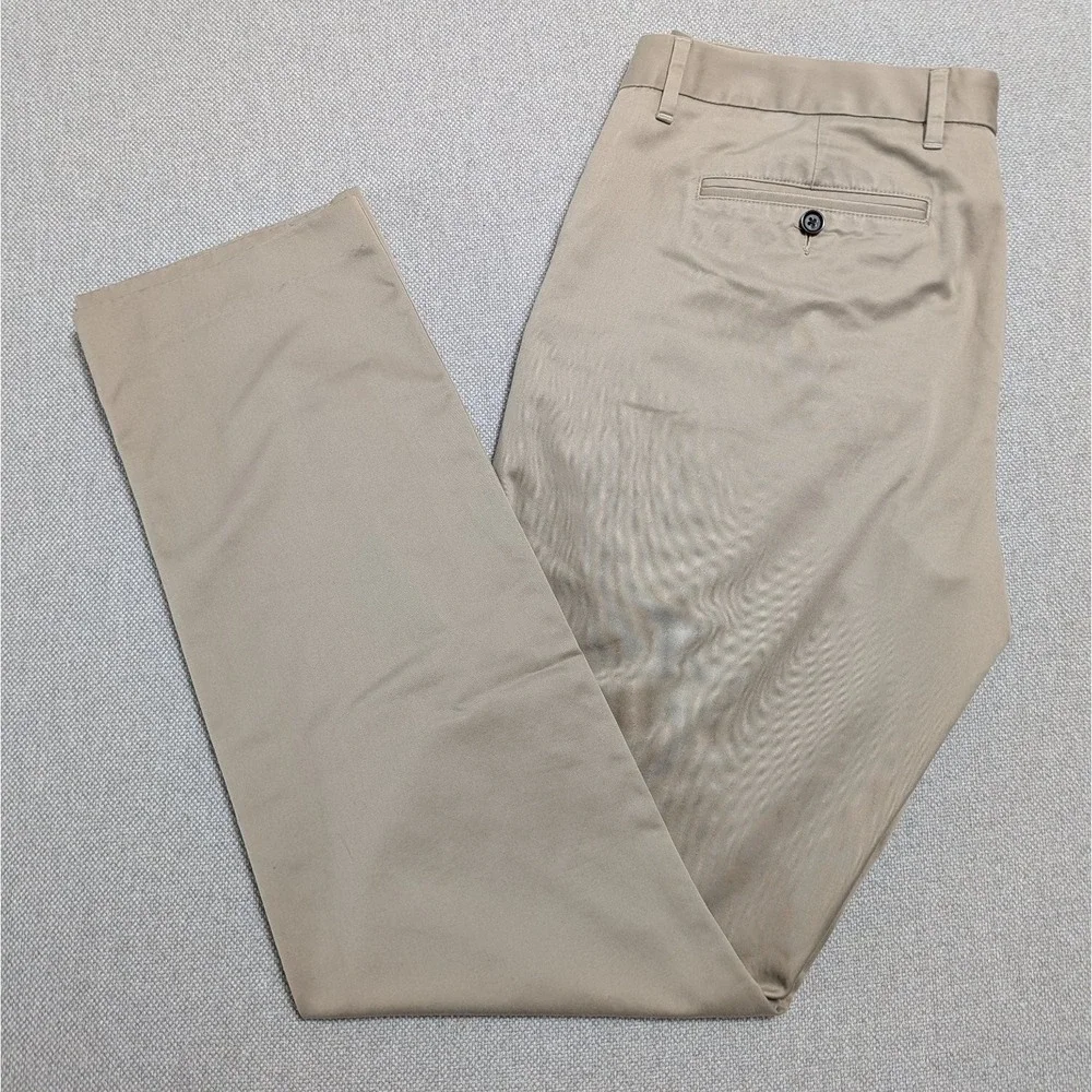 BONOBOS Weekday Warrior Men's 34x34 Khaki Pants Slim Straight Chino Office